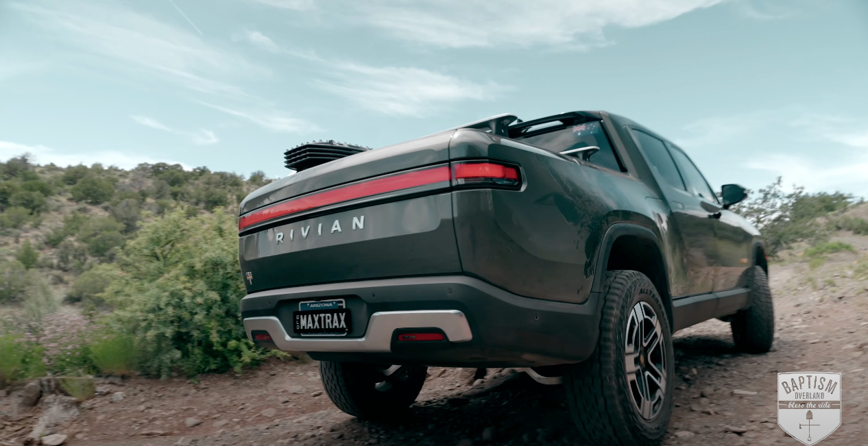 TEST DRIVING THE RIVIAN WITH BAPTISM OVERLAND