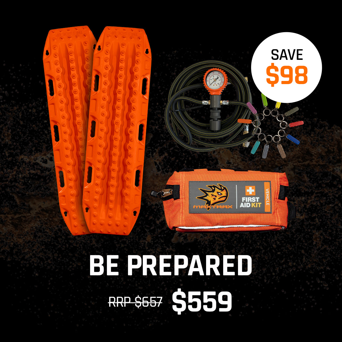 Be Prepared Bundle - MAXTRAX Australia