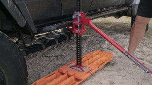 Maxtrax Jaxbase Plate - Signature Orange