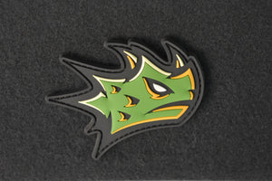 MAXTRAX Spike Logo Green & Gold Morale Patch