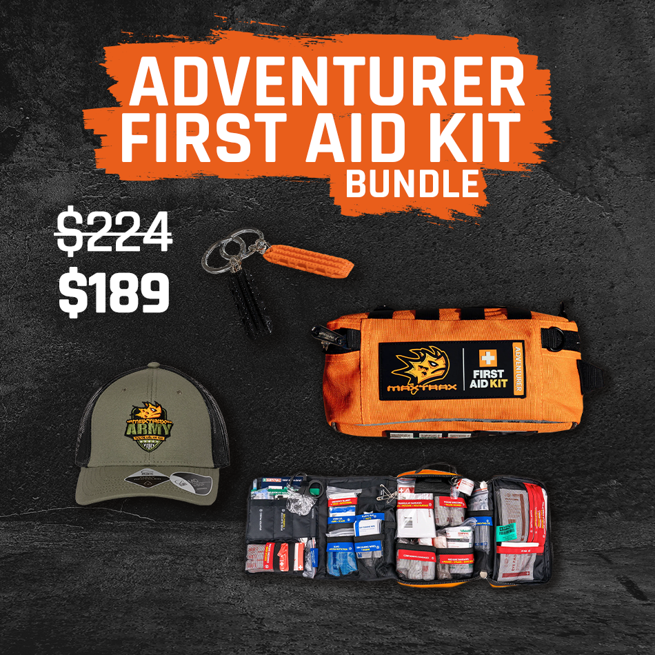 MAXTRAX Adventurer First Aid Kit Bundle