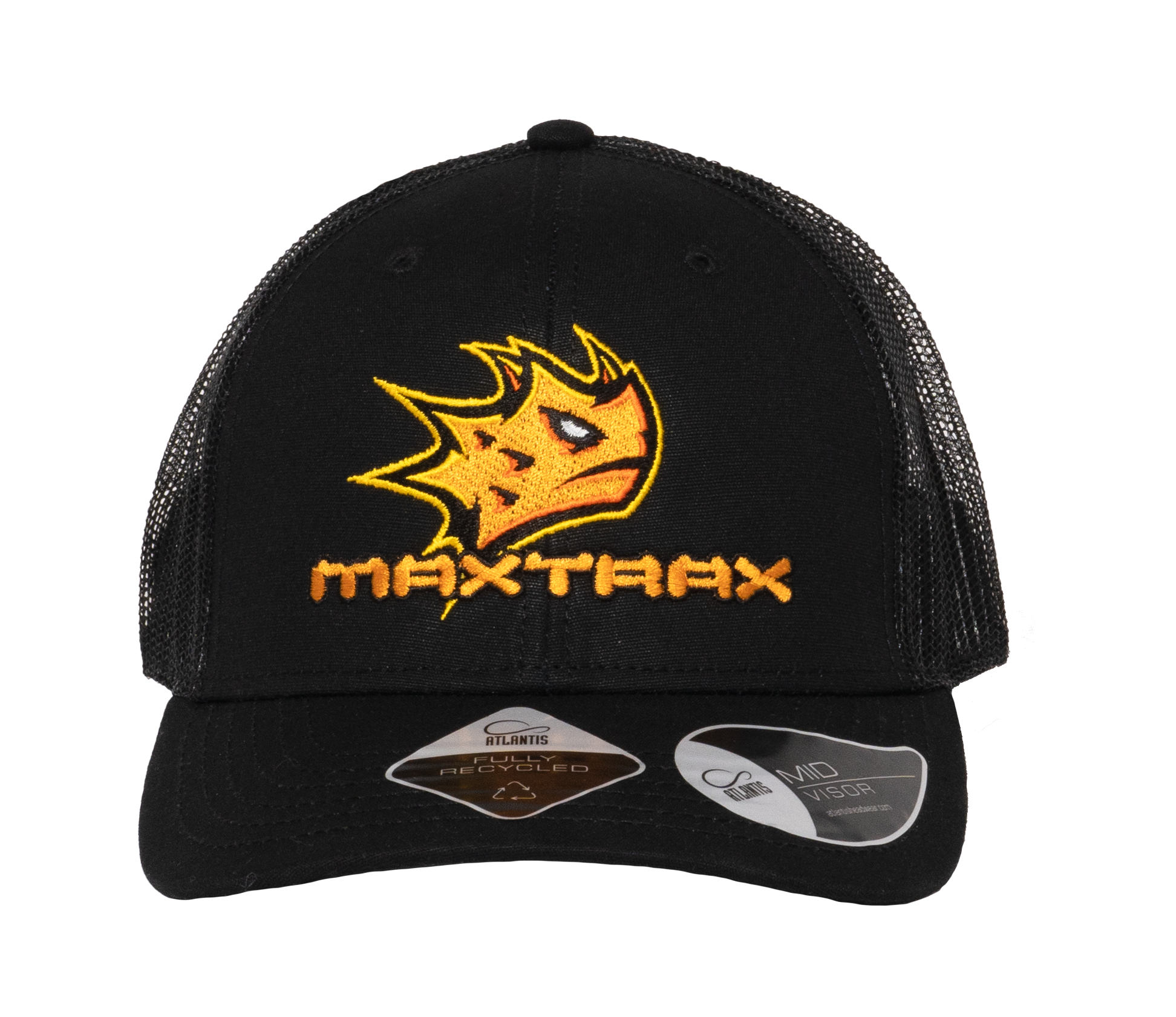 MAXTRAX Spike Black Trucker Cap